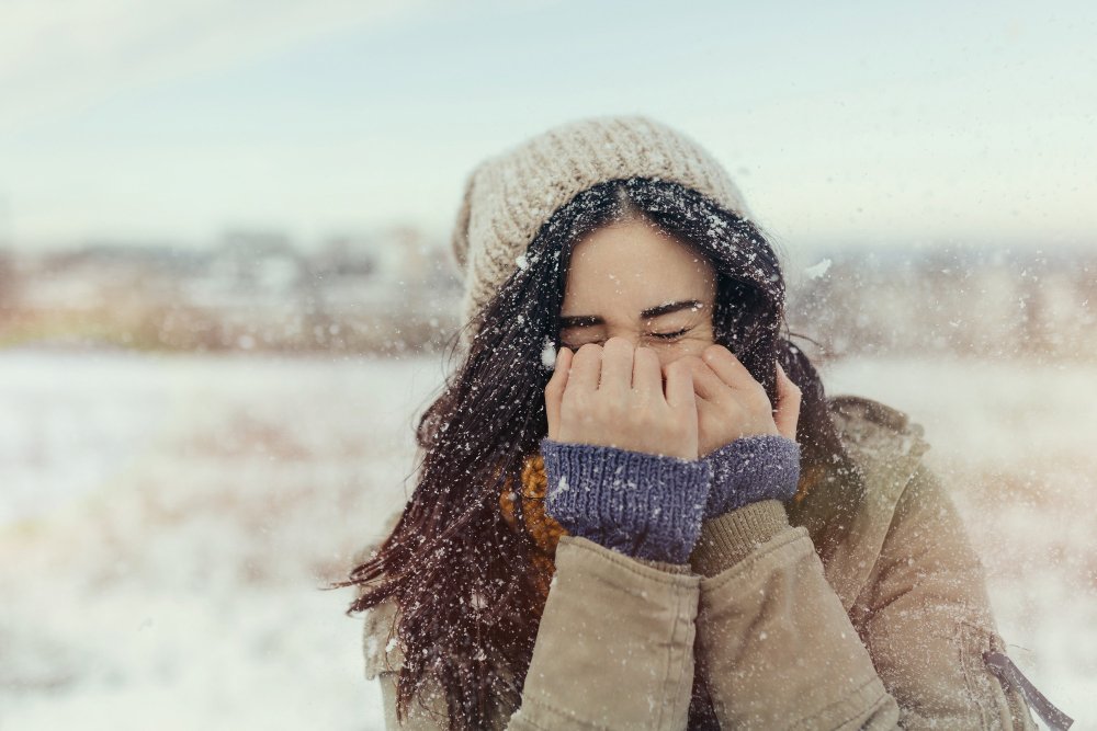 winter girl depression